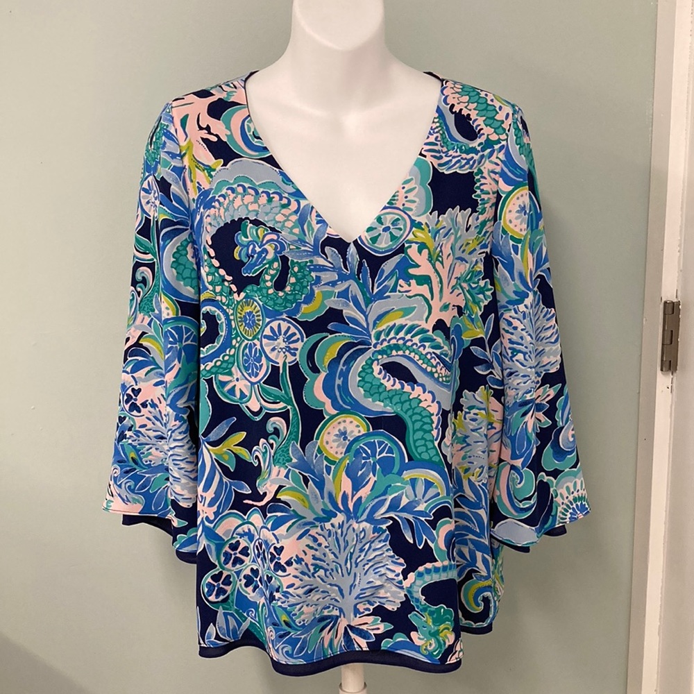 Lilly Pulitzer Reversible Top Size S